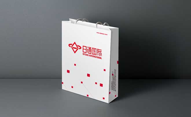 上海日通国际有限公司手提袋设计